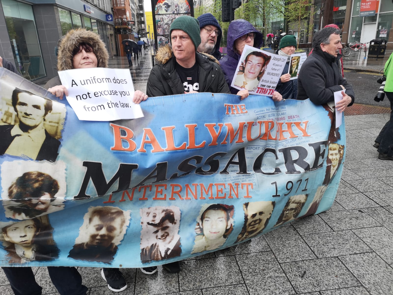 Victims’ families call for end to ‘hurtful’ rallies