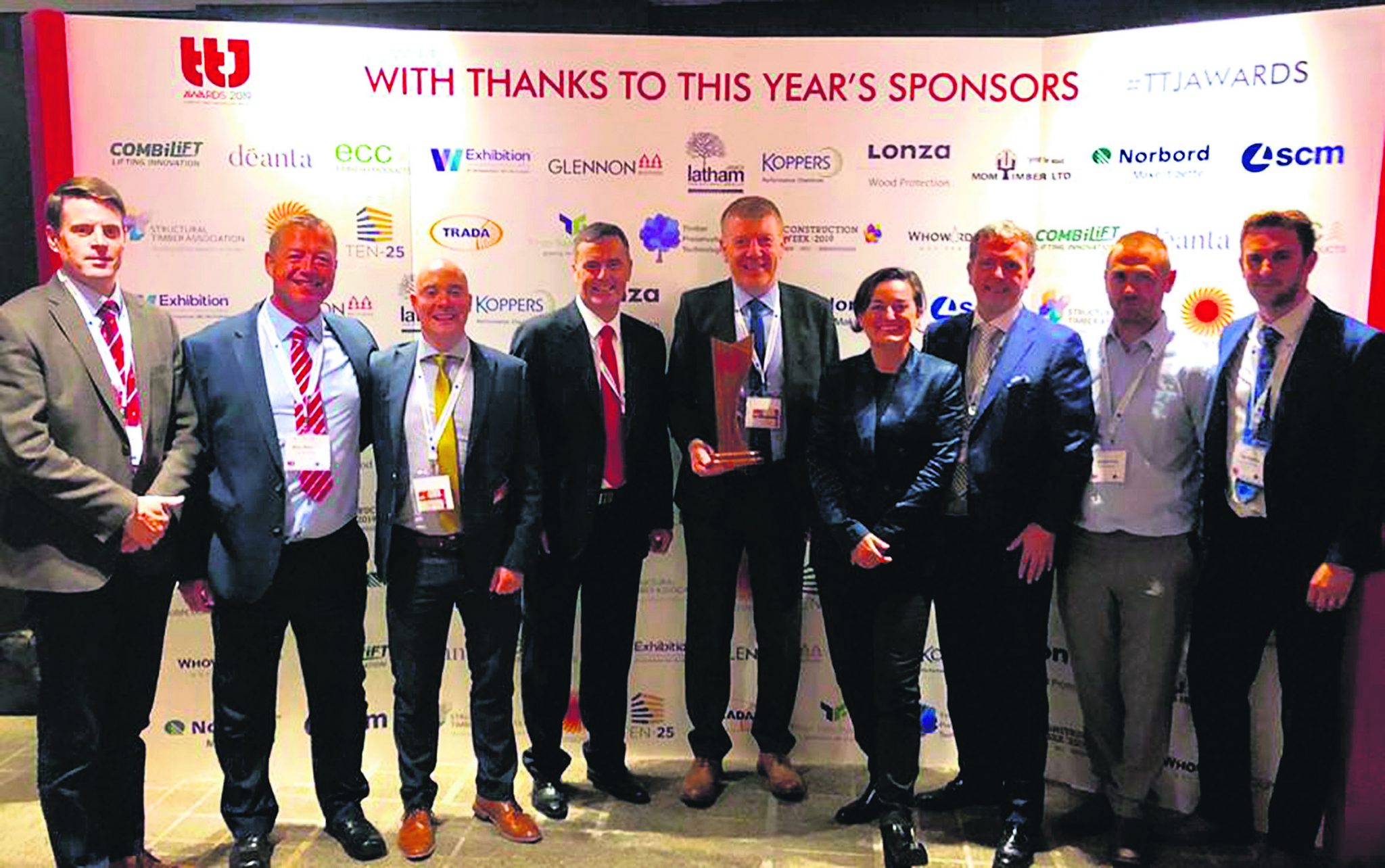 Prestigious UK industry award for Longford timber giant