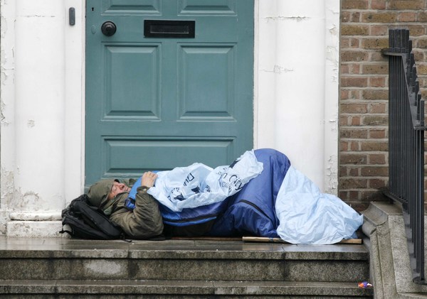 Homeless ‘dependent on a broken system’ in lockdown