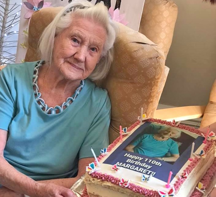 Oldest Irish person living in UK marks 110th birthday