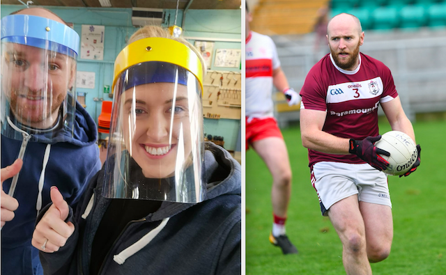 The Gaelic footballer making face shields for frontline NHS The Gaelic footballer making face shields for frontline NHS
