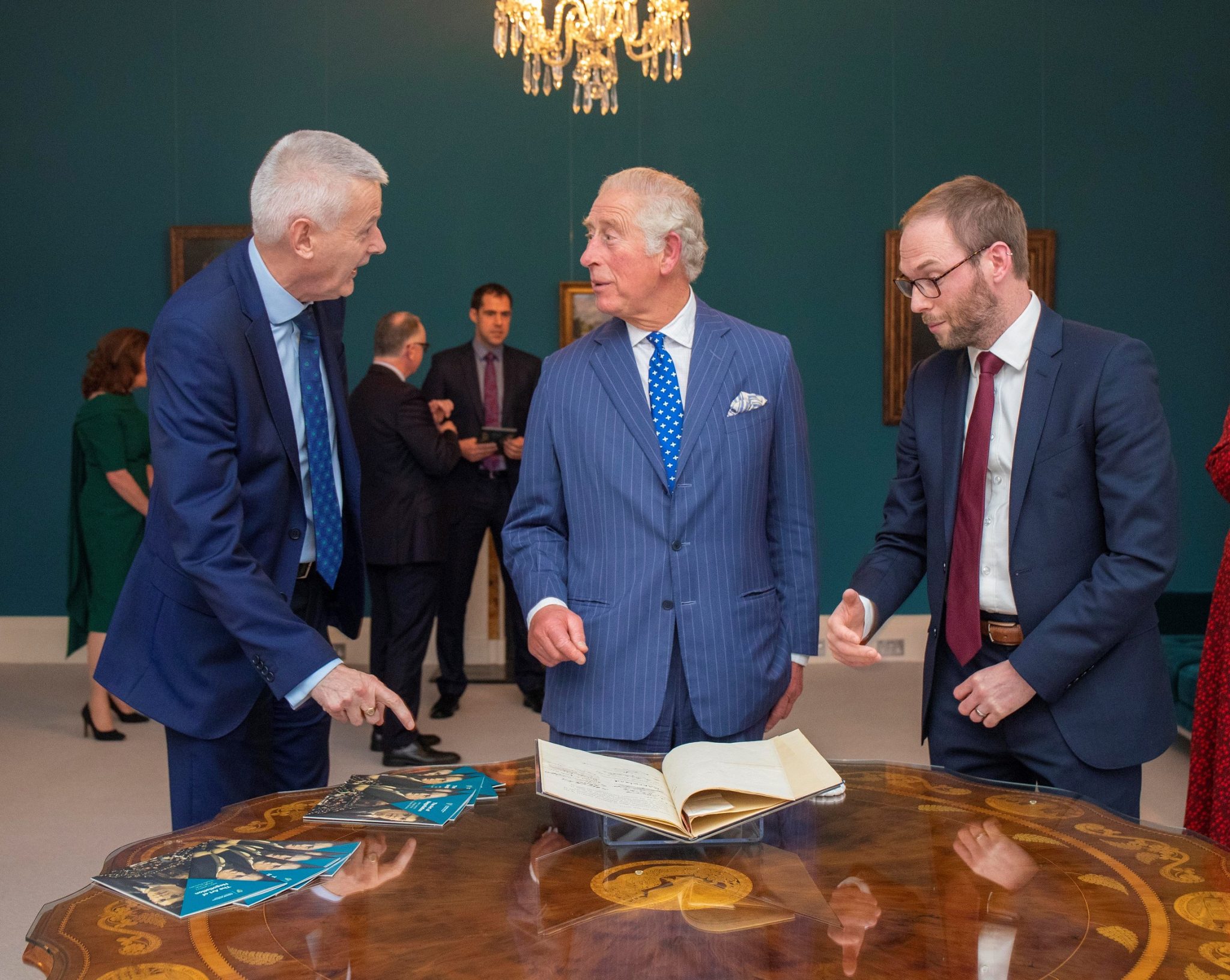 Prince of Wales visits Irish Embassy