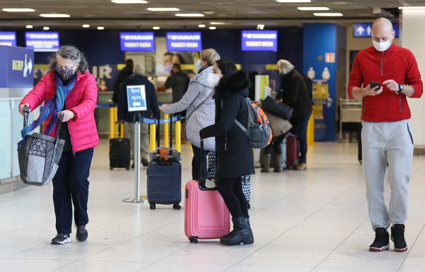 Omicron variant forces new travel rules for entering Ireland