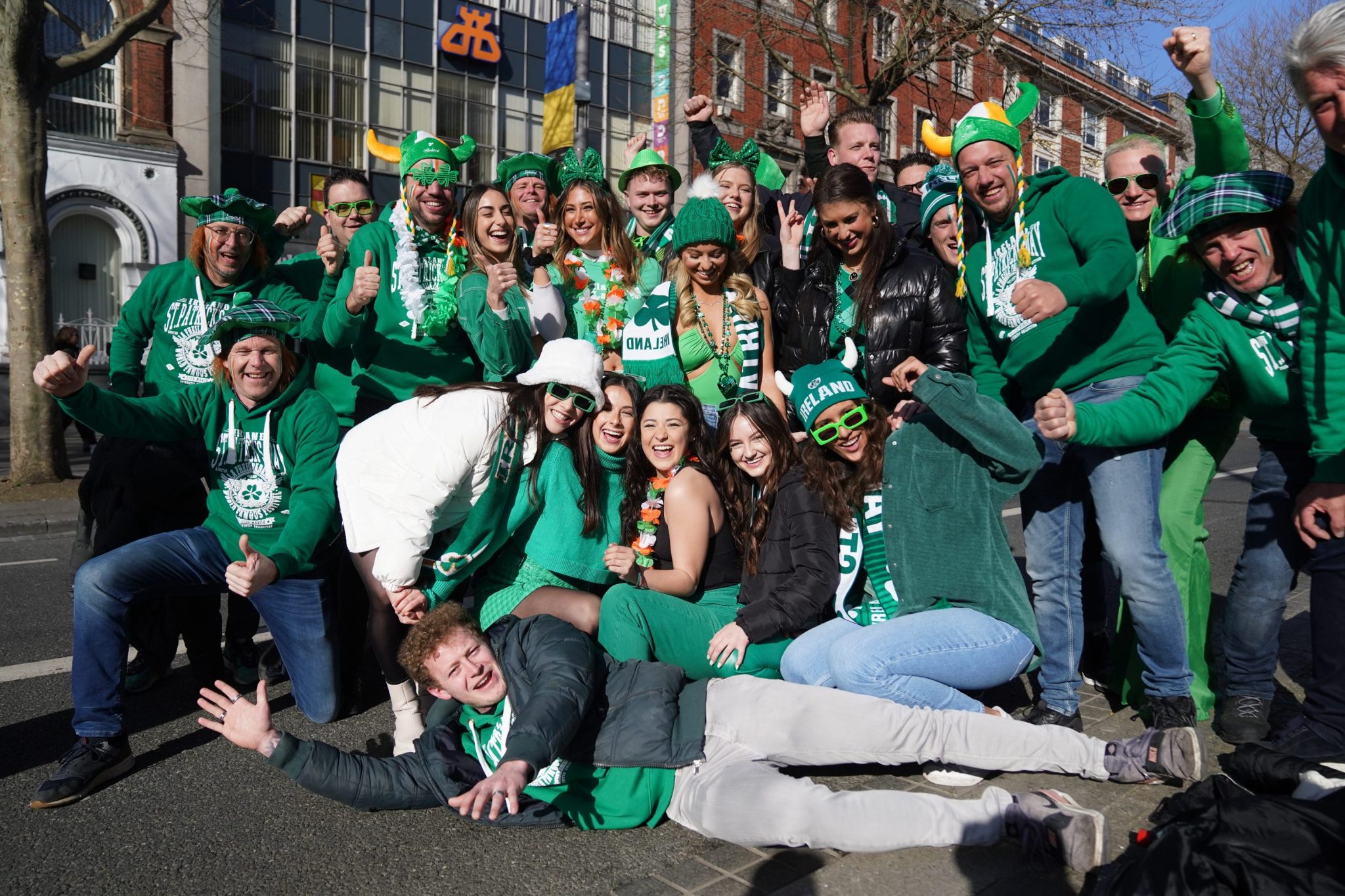 The world goes green as celebrations mark St Patrick’s Day