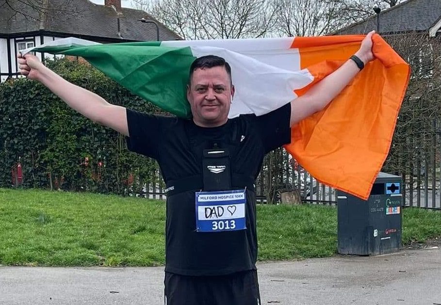 Harlesden man runs 10k for Limerick’s Milford Centre