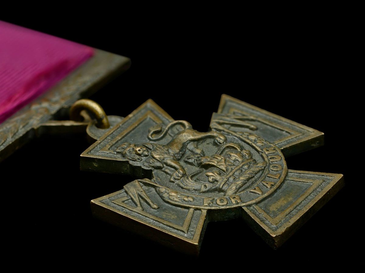 First Victoria Cross awarded to a civilian – an Irishman from Westmeath – sold for almost £1m at auction in London