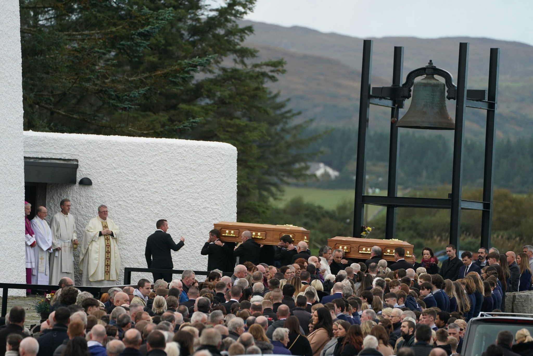 Mother and son killed in Creeslough blast ‘were always side by side’