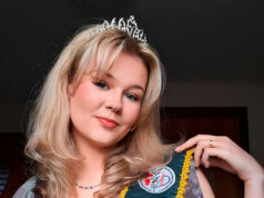 19- year-old Cara Molloy is this year’s Edinburgh Mary